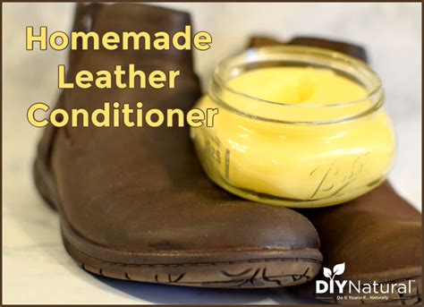 leather conditioner to soften.